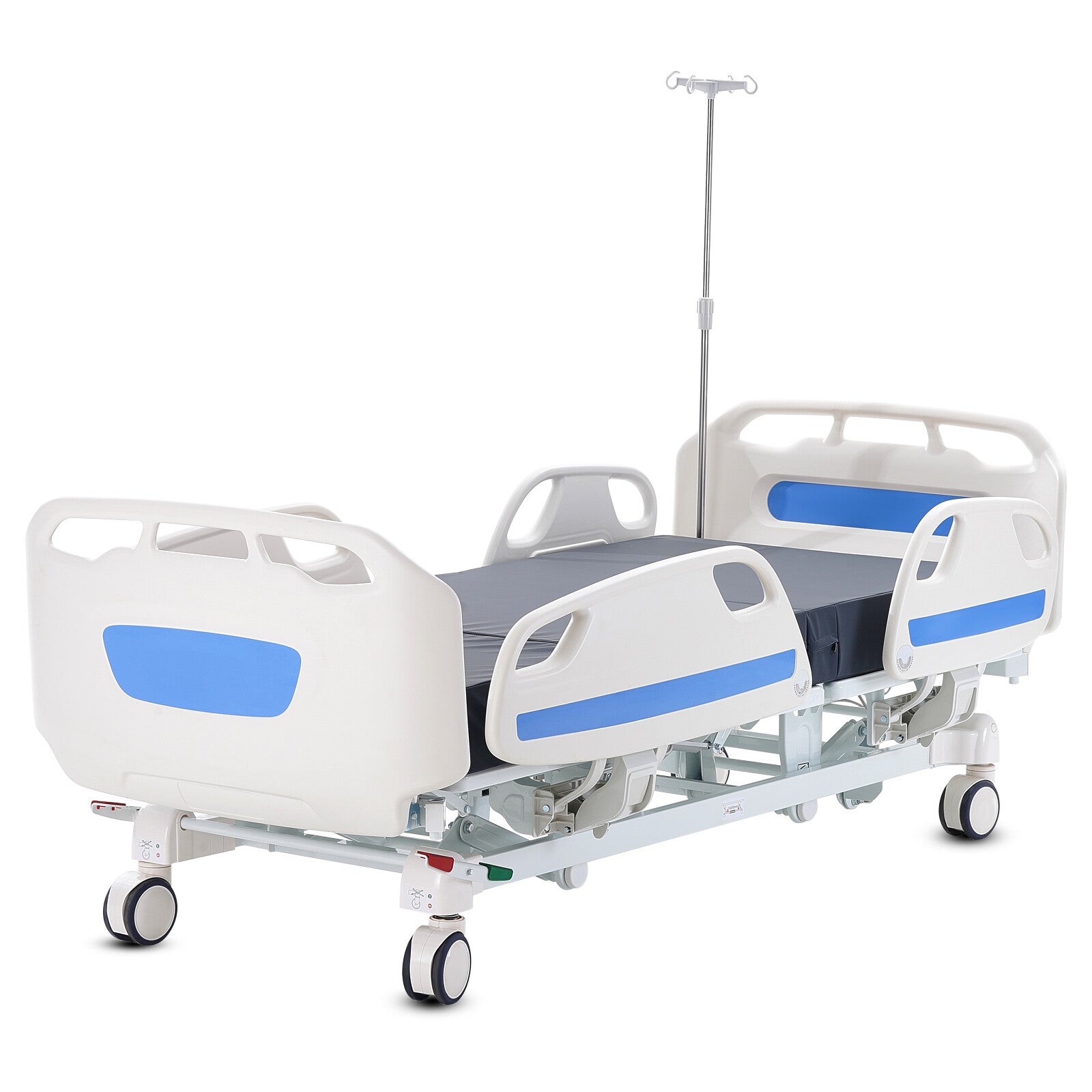 Premium 5 Function Full Electric Hospital Bed ICU Medical Bed 550LBS Loads
