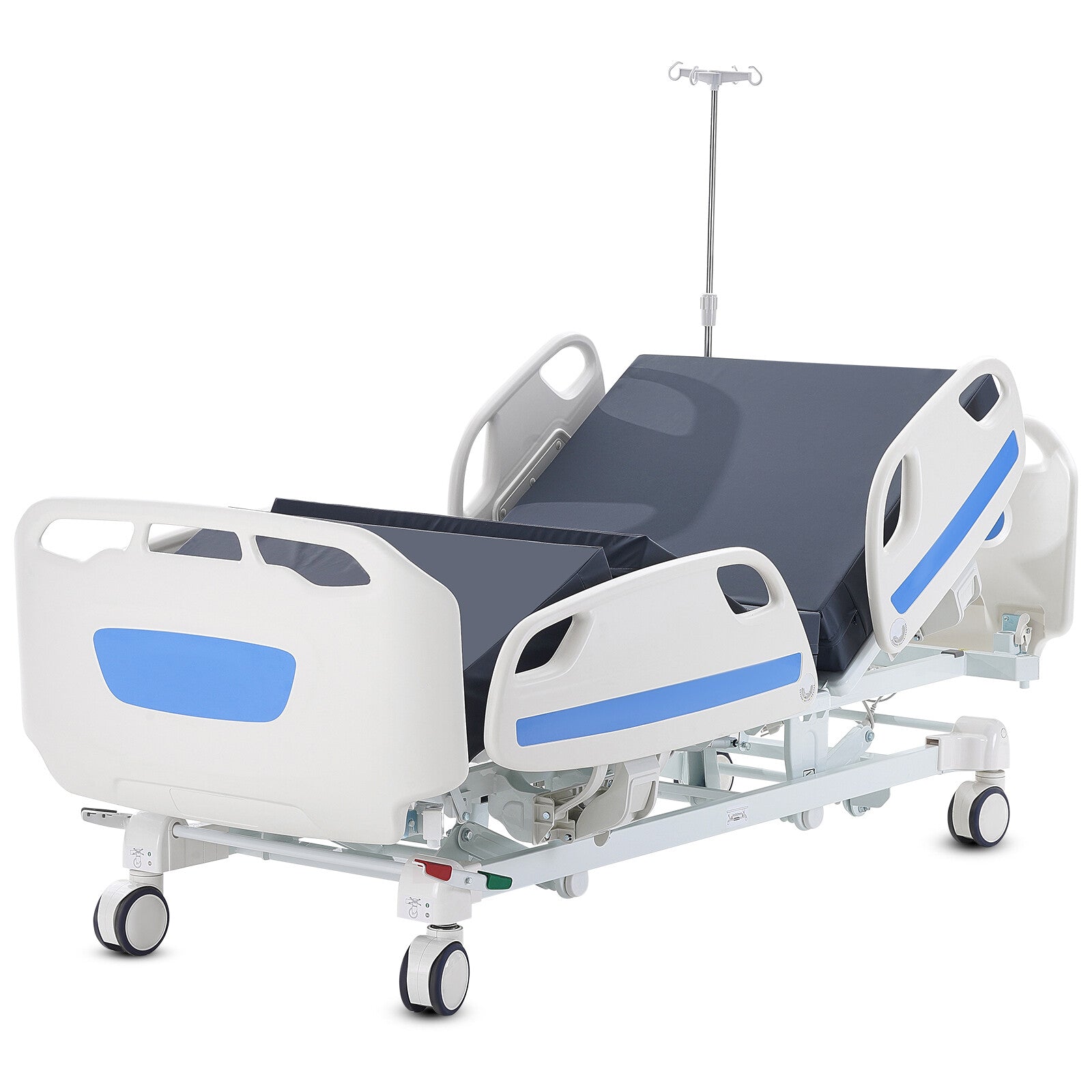 Premium 5 Function Full Electric Hospital Bed ICU Medical Bed 550LBS Loads