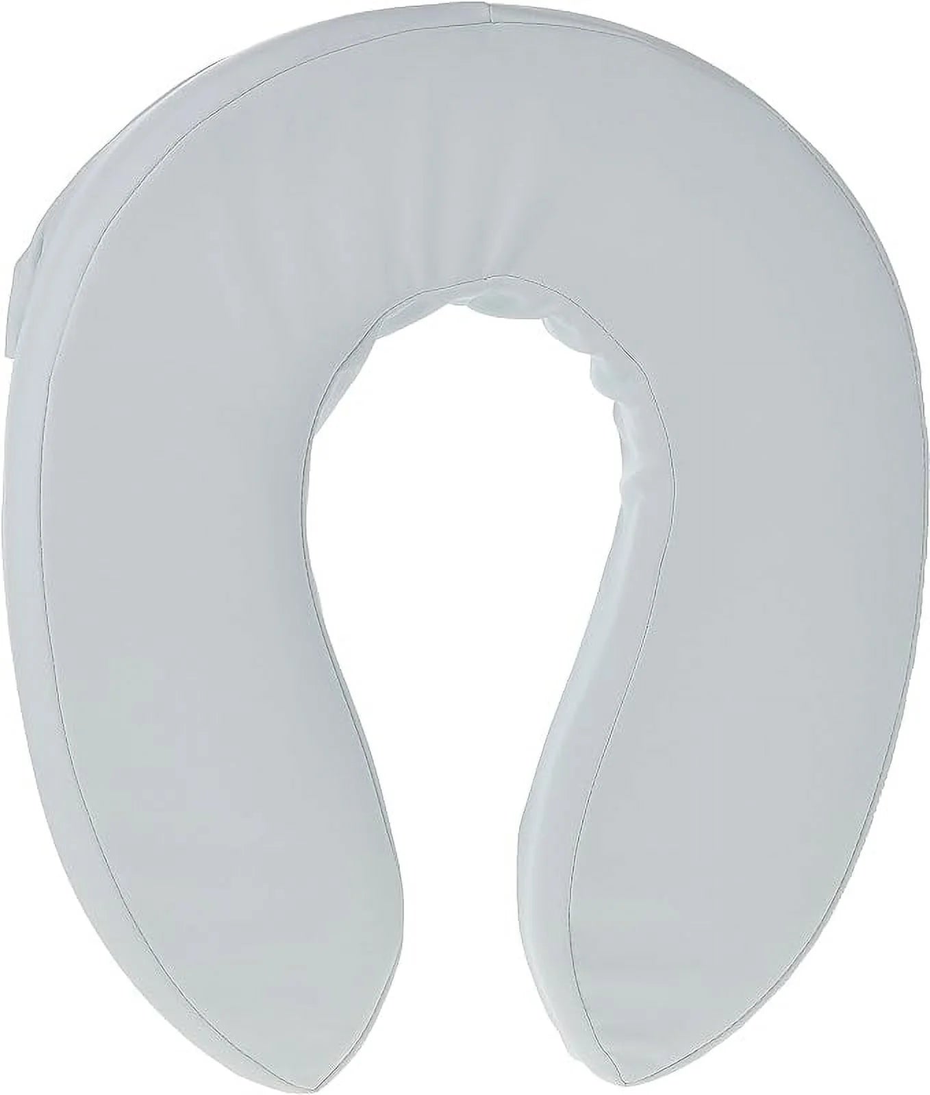 Foam Padded Toilet Seat Riser with Attachment and Washable Cover, 2"