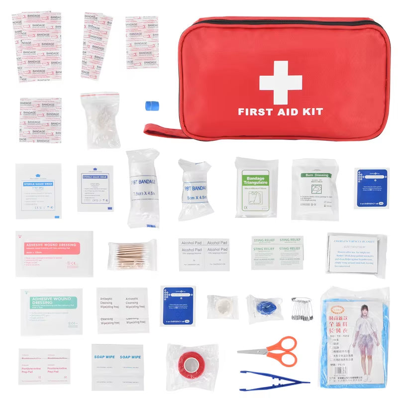 First Aid Kit, Multi-Purpose Emergency Medical Portable Medical Bag, Outdoor Multi-Functional First Aid Bag Home Emergency Bag