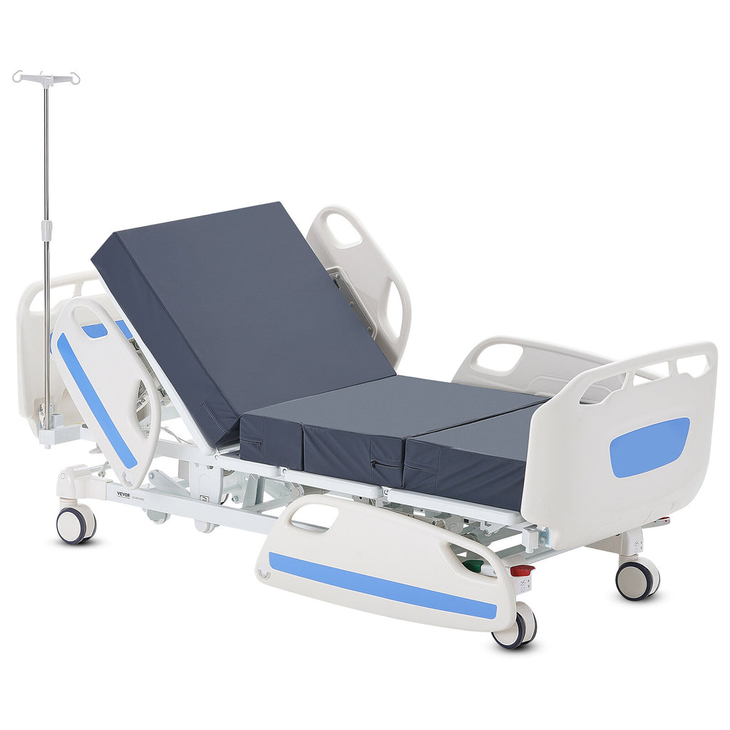 Premium 5 Function Full Electric Hospital Bed ICU Medical Bed 550LBS Loads