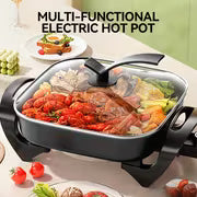 Electric Frying Pan with Lid