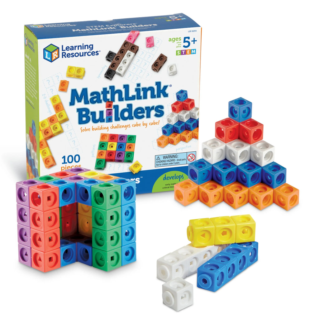 STEM Explorers Mathlink Builders Kindergarten STEM Activities and Games for Kids Ages 5 and Up