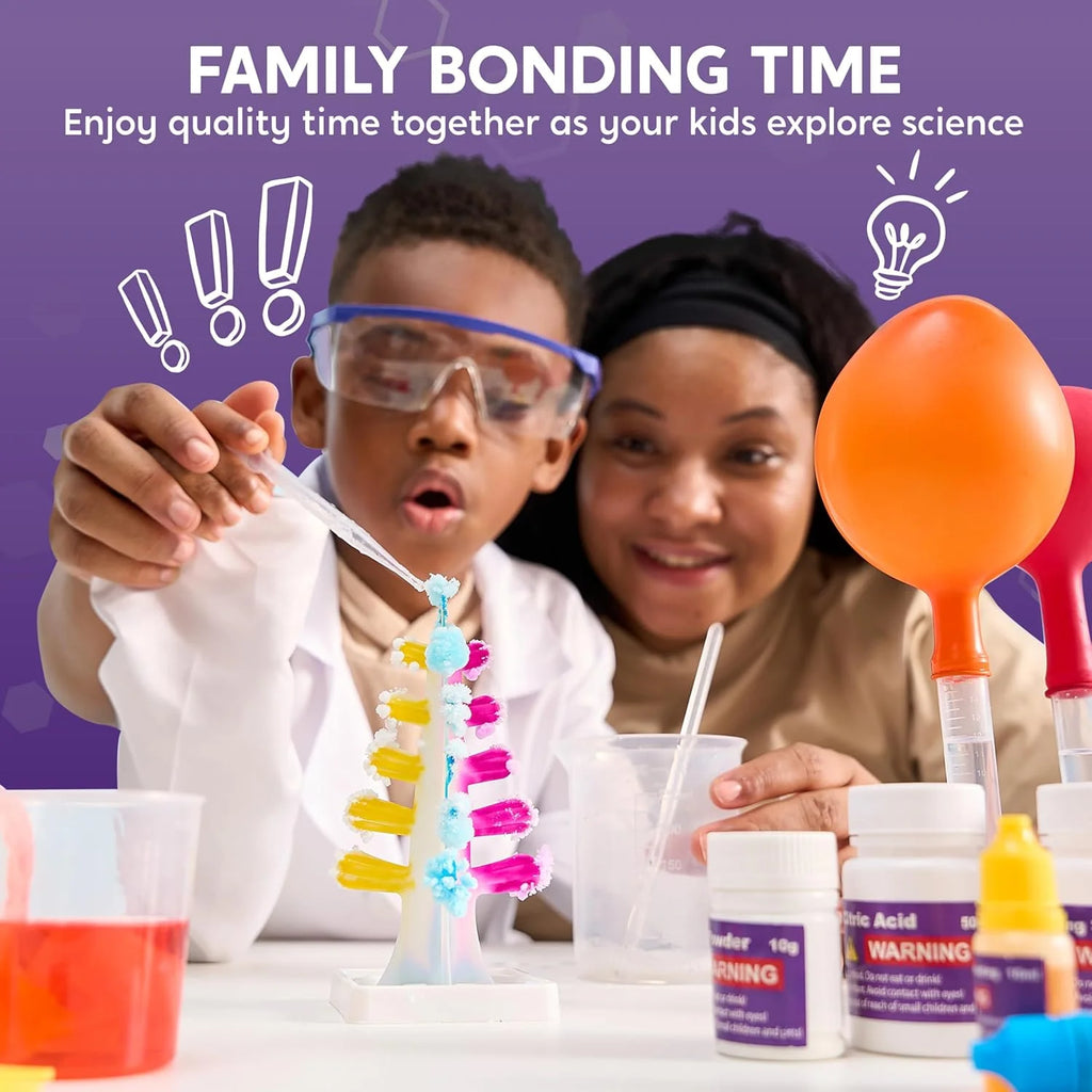 Science Kits for Kids Age 8-12 STEM Educational Toys 50+ Chemistry Experiments Learning Resources