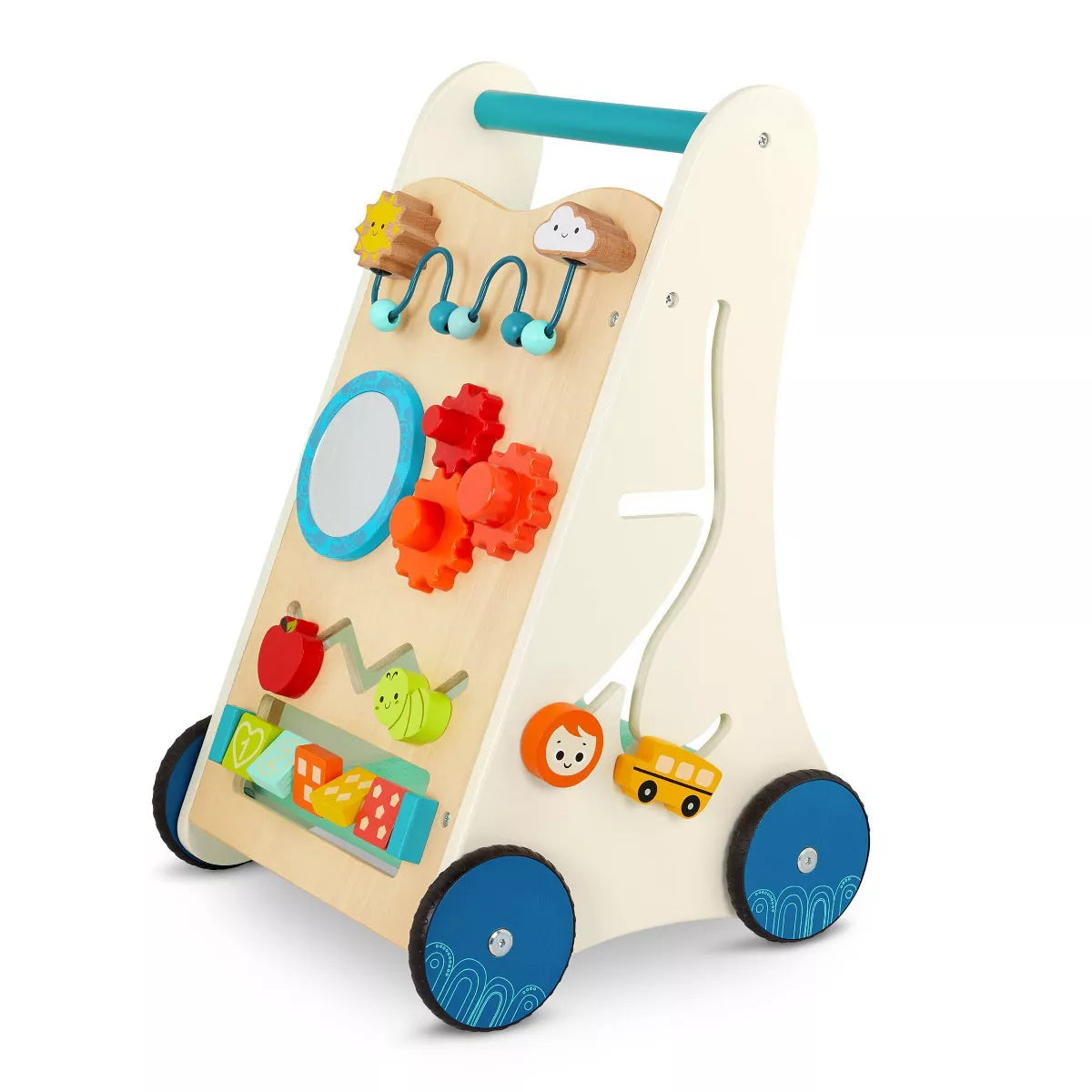 B. Toys Wooden Activity Walker - Little Learning Steps