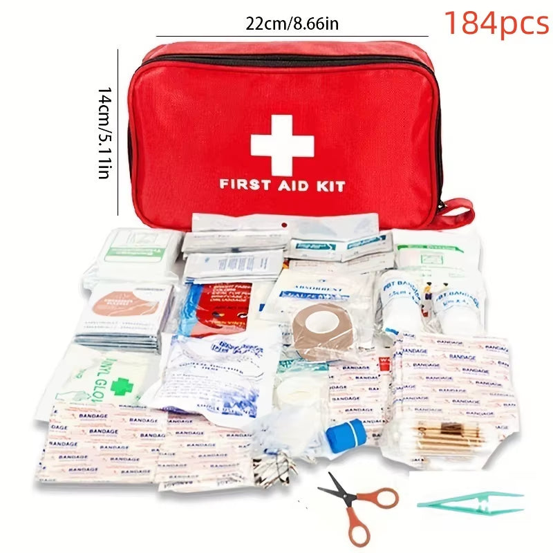 First Aid Kit, Multi-Purpose Emergency Medical Portable Medical Bag, Outdoor Multi-Functional First Aid Bag Home Emergency Bag