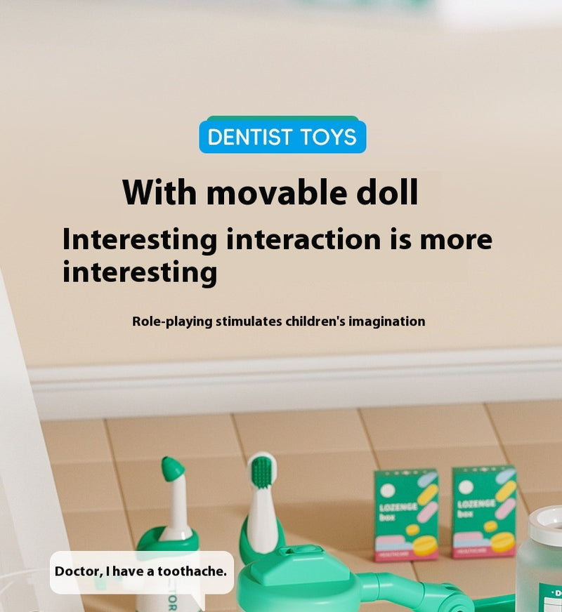 Doctor Toys Suit Medical Children Play House Baby Tools