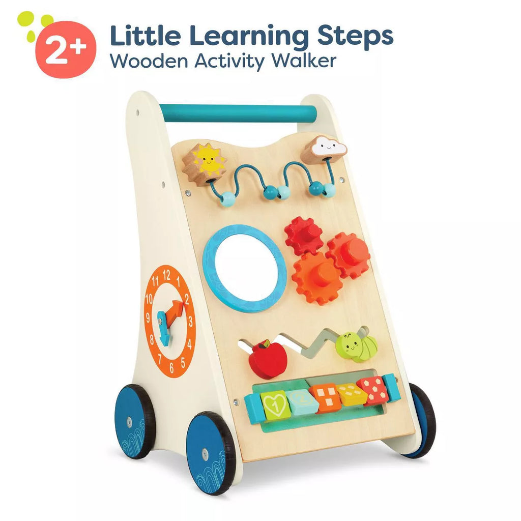B. Toys Wooden Activity Walker - Little Learning Steps