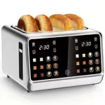 Toaster 4 Slice, Digital Smart Toaster