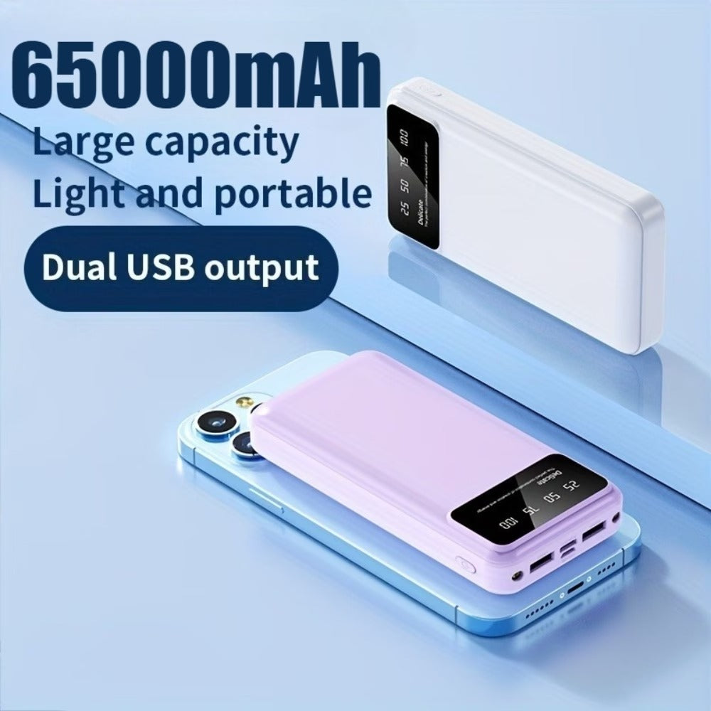 Portable Power Bank 65000amp High-capacity