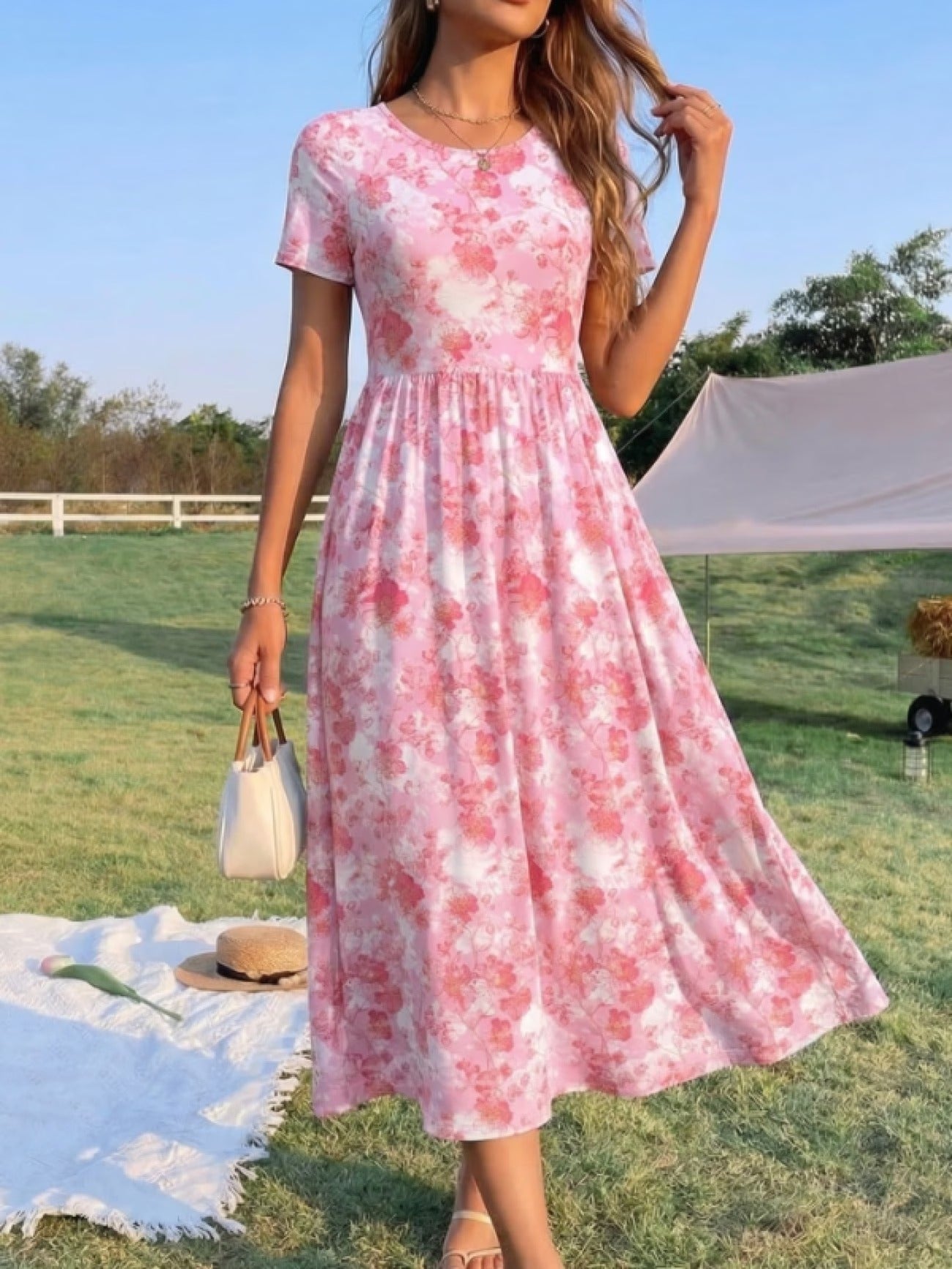 Spring Pink Dress