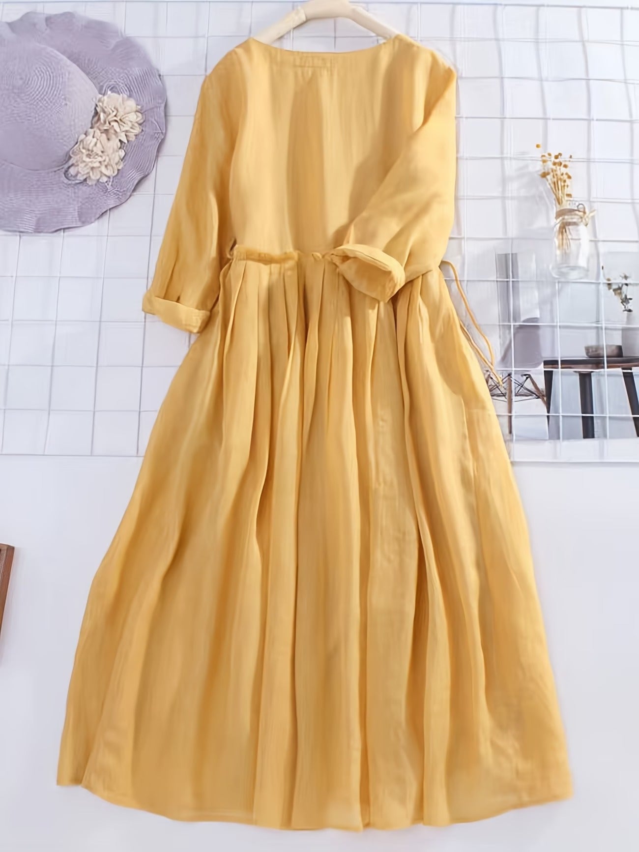 Spring Sun Flower Dress