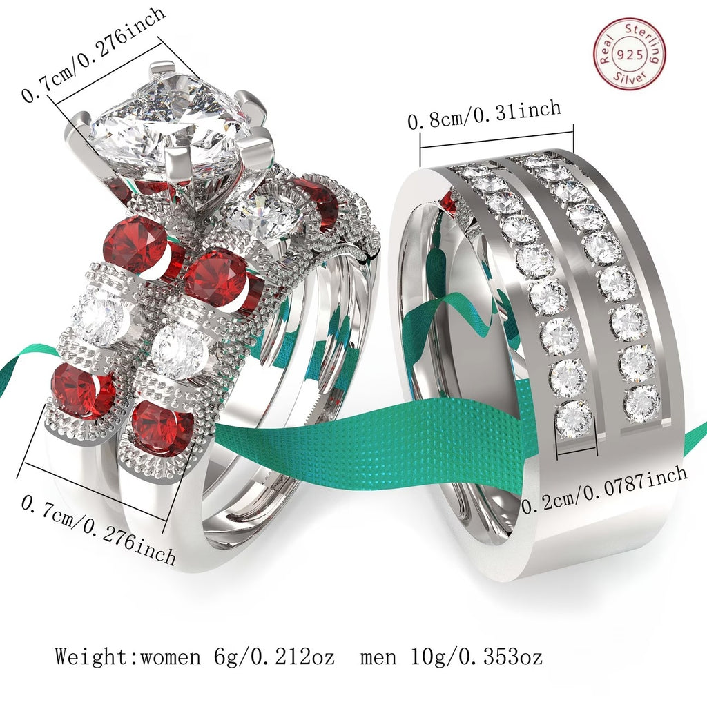 2 set Wedding ring/Engagement ring