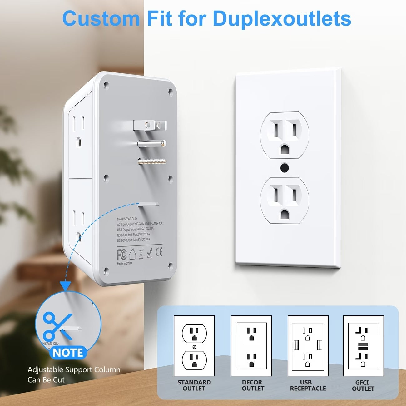 Multifunctional Wall Socket