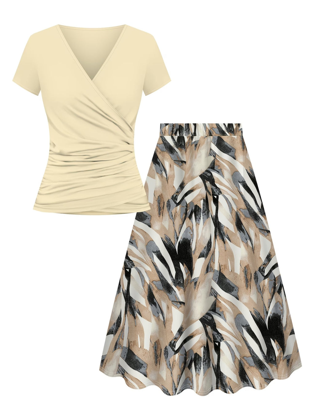 Women's Elegant Skirt Set