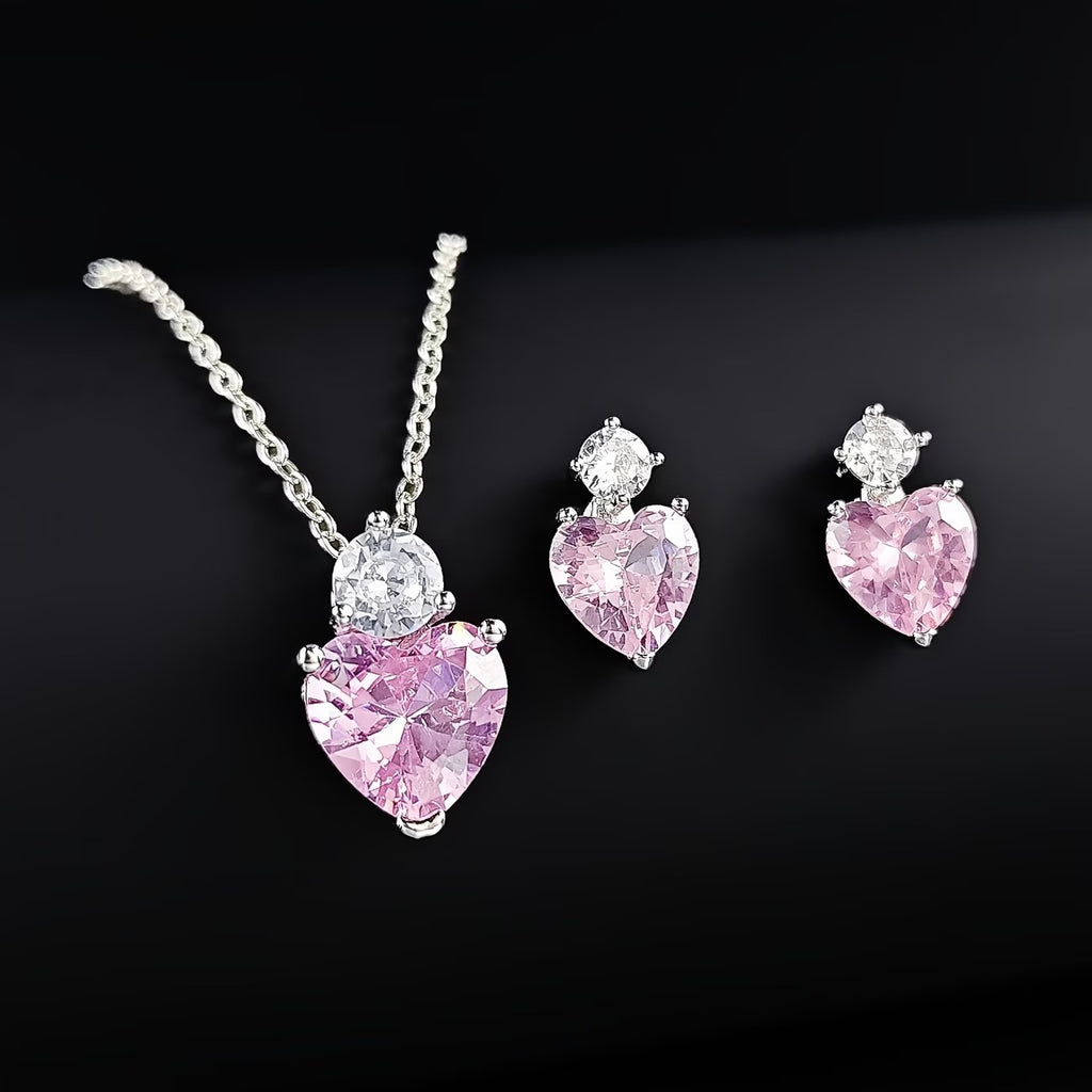 Steel Heart-shaped Set