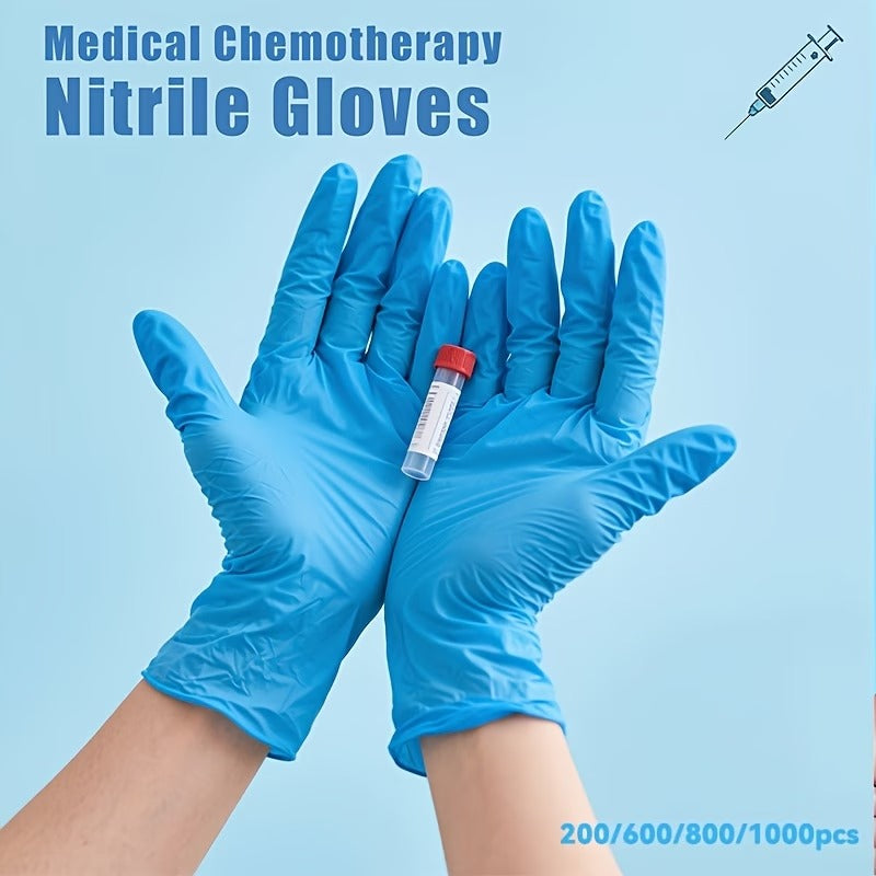 Blue Disposable Gloves