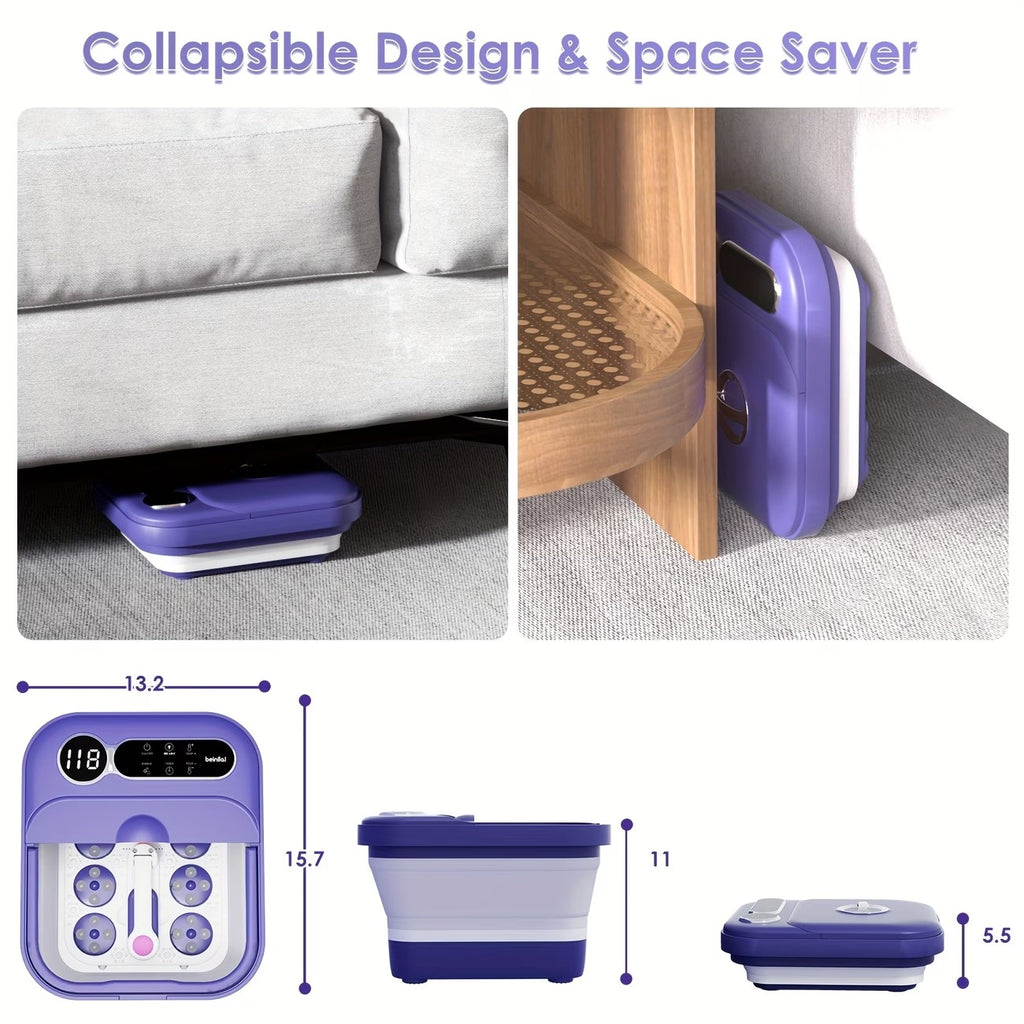 Foldable Automatic Heating Foot Spa