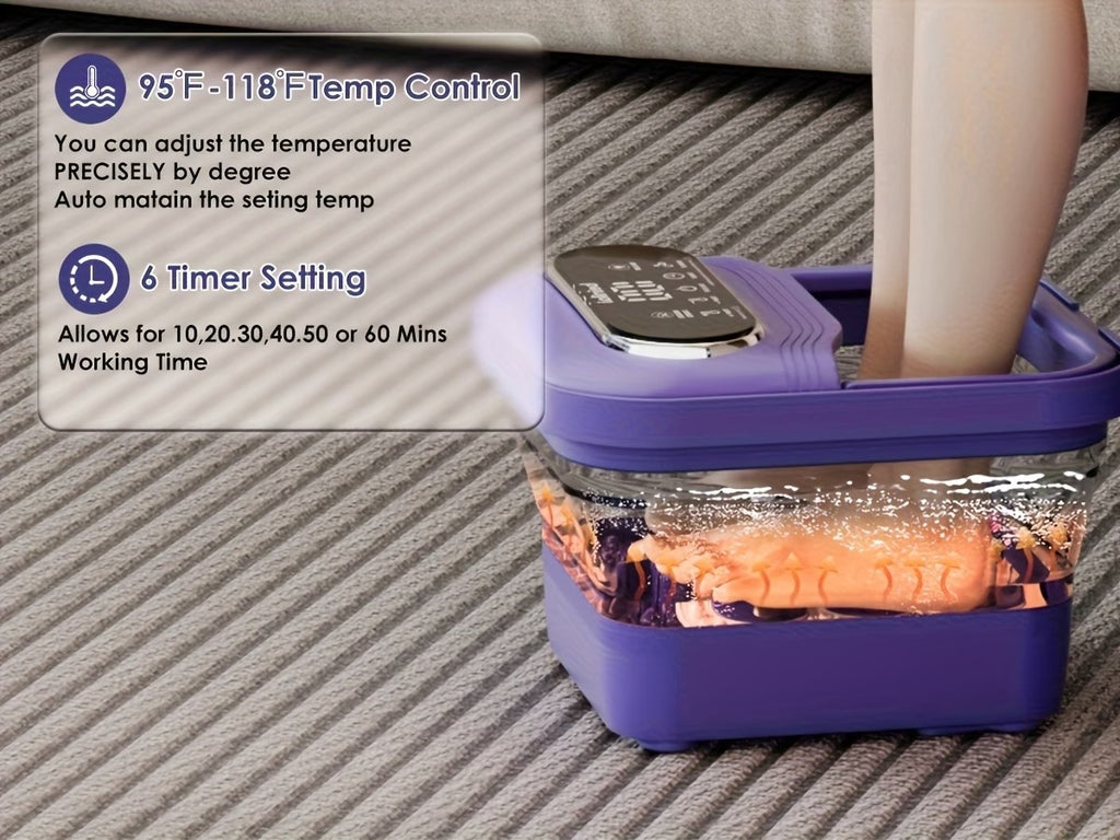 Foldable Automatic Heating Foot Spa
