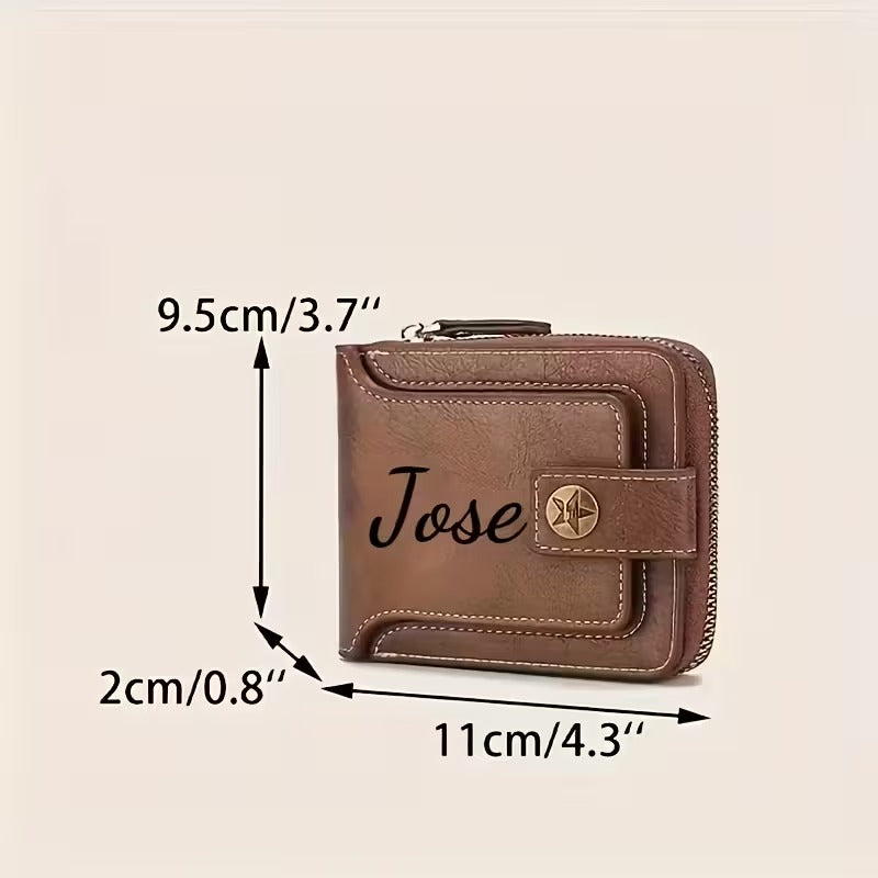 Custom Men's Name Wallet