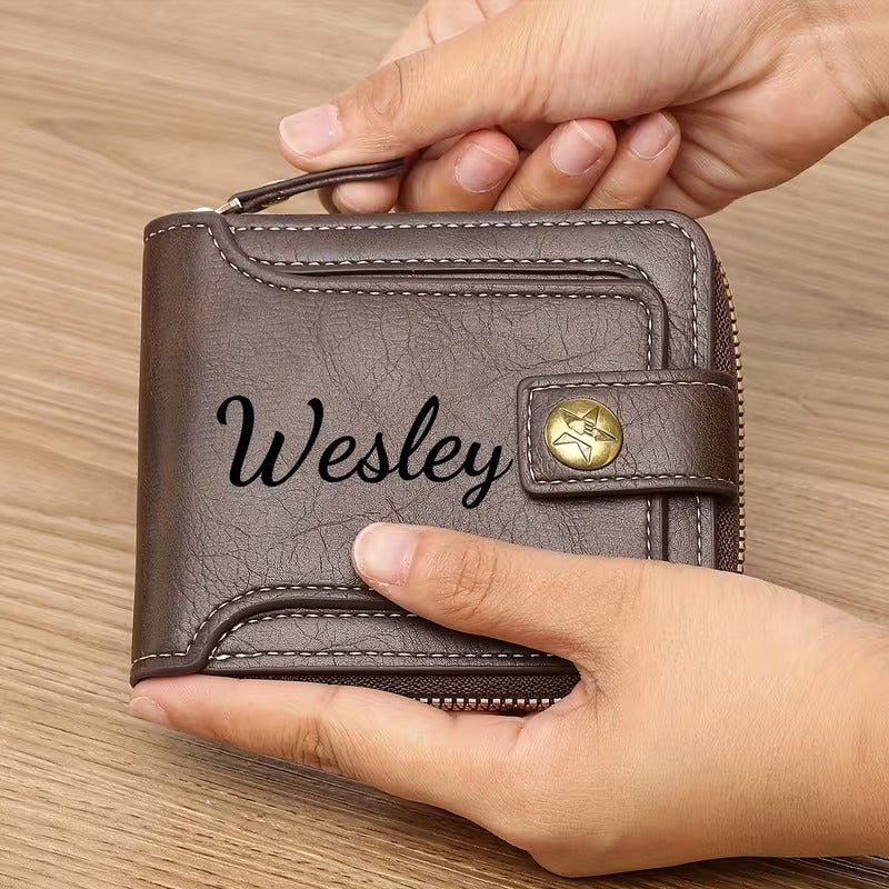 Custom Men's Name Wallet