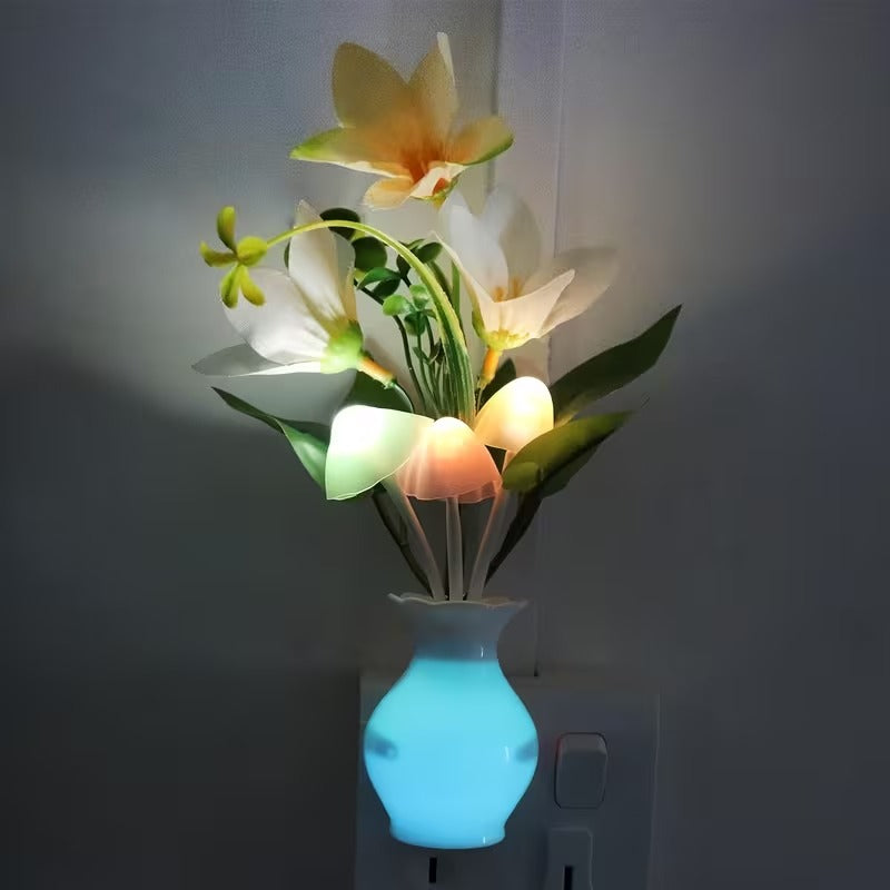 Flower Plug In Night Light