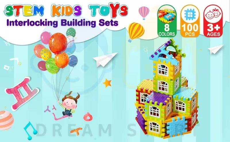 Interlocking Plastic Bricks