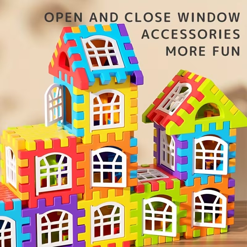 Interlocking Plastic Bricks