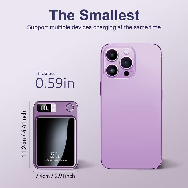 Magnetic Wireless Charging Power Bank