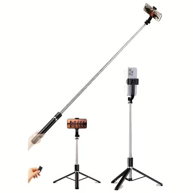 Selfie Stick 68 Inch Retractable with Wireless Remote