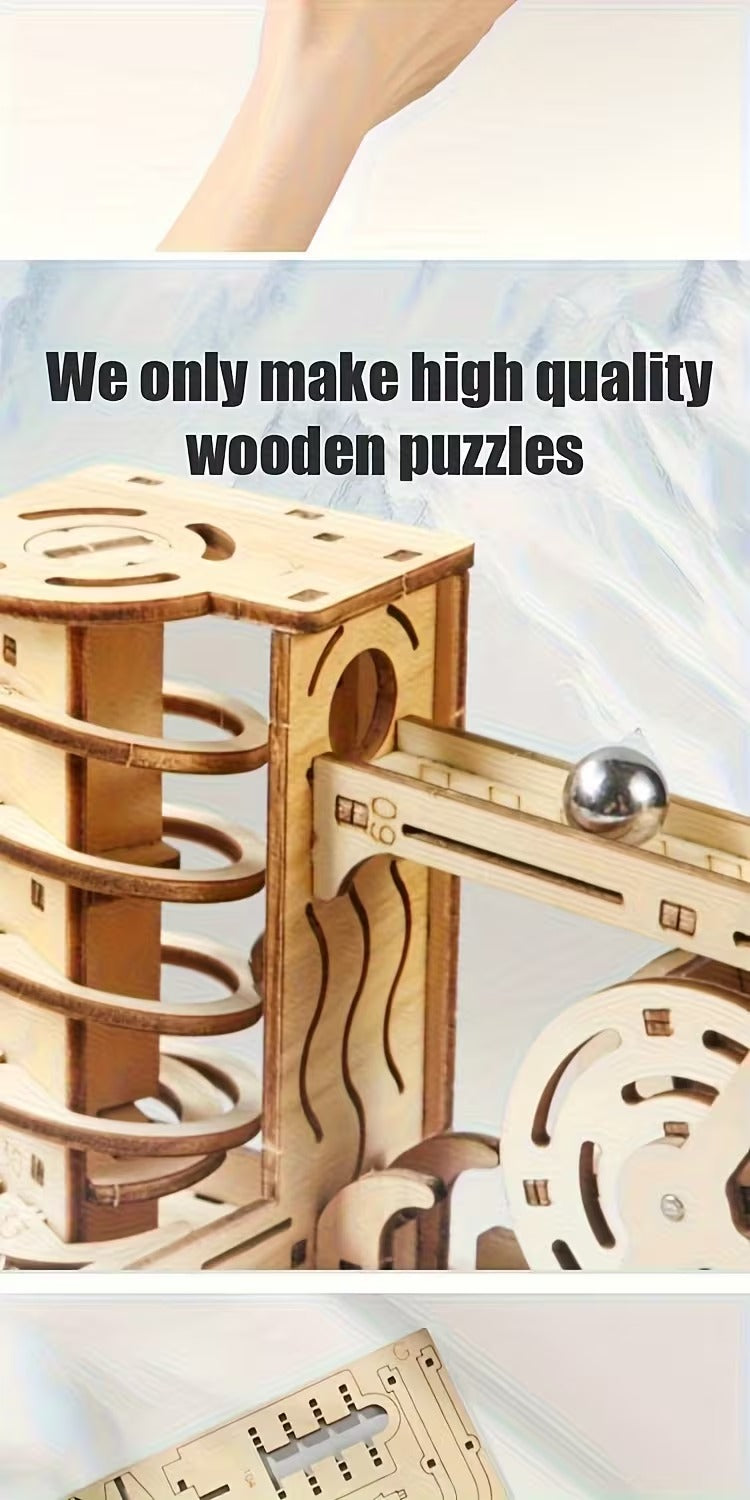 3D Wooden Puzzle