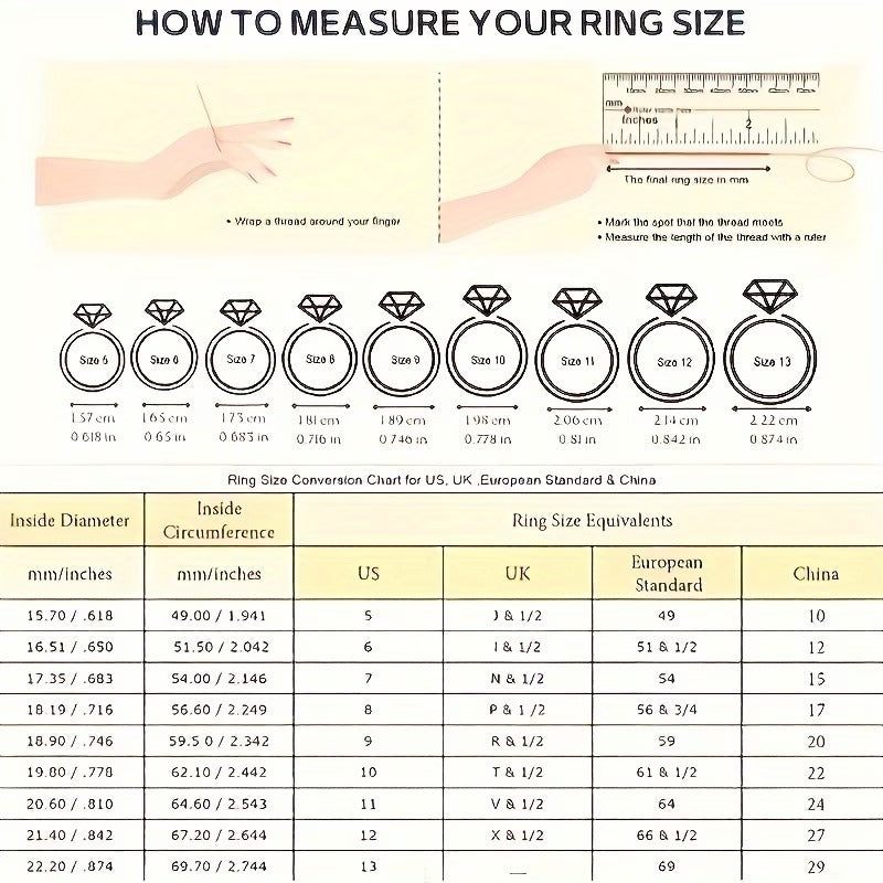 Heart-Shaped Synthetic Zirconia Wedding Engagement Ring
