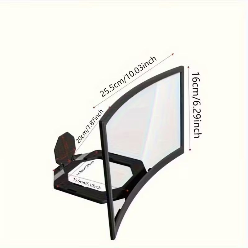 Curved HD SmartPhone Screen Magnifier