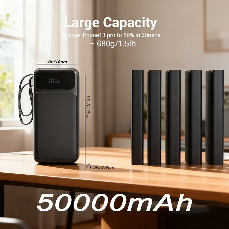 Portable Power Bank 50,000amp