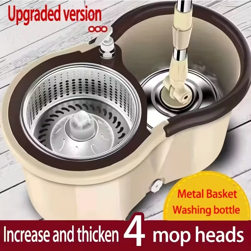 Rotating Mop And Bucket Set