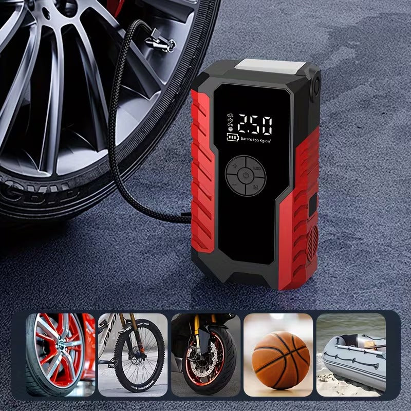 Portable Car Emergency Starter Power Supply, 12V Car Battery Charger