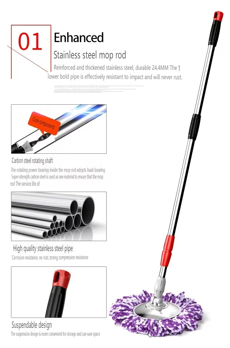 Rotating Mop And Bucket Set