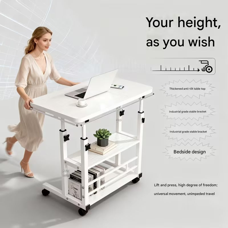 Folding Table with Wheels