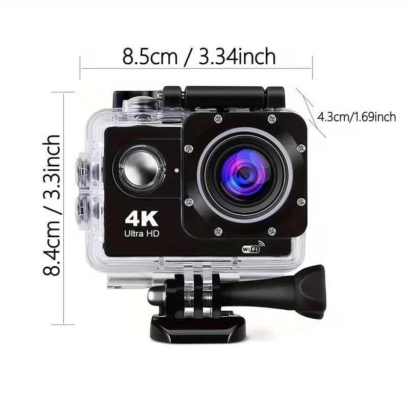 4K Action Camera, with 32G Memory Card