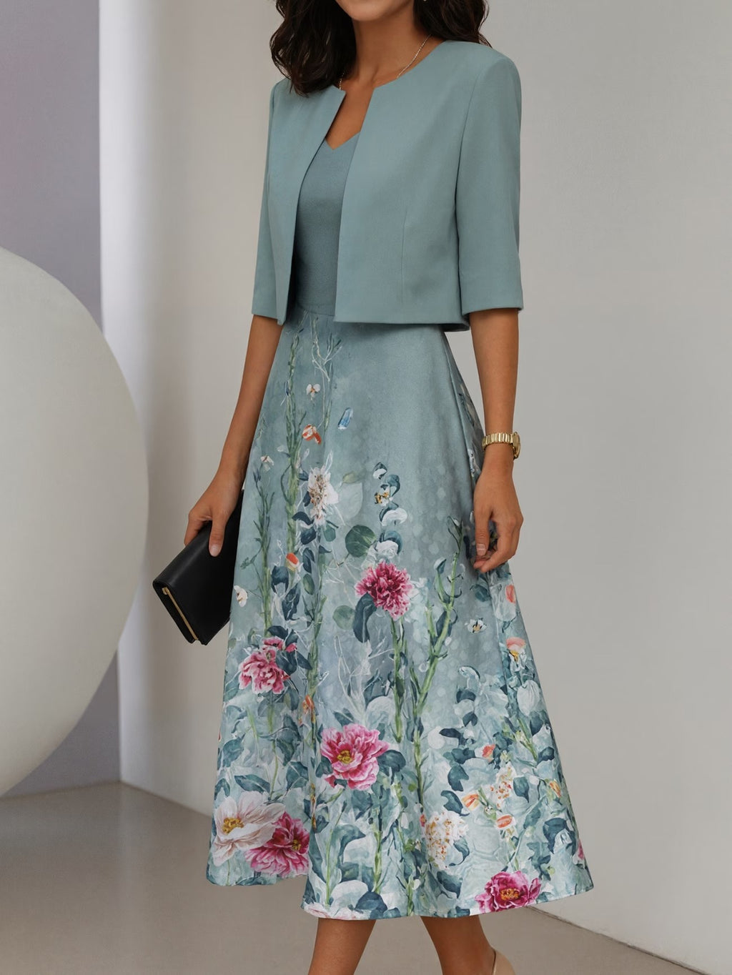 Emerald Elegant Floral